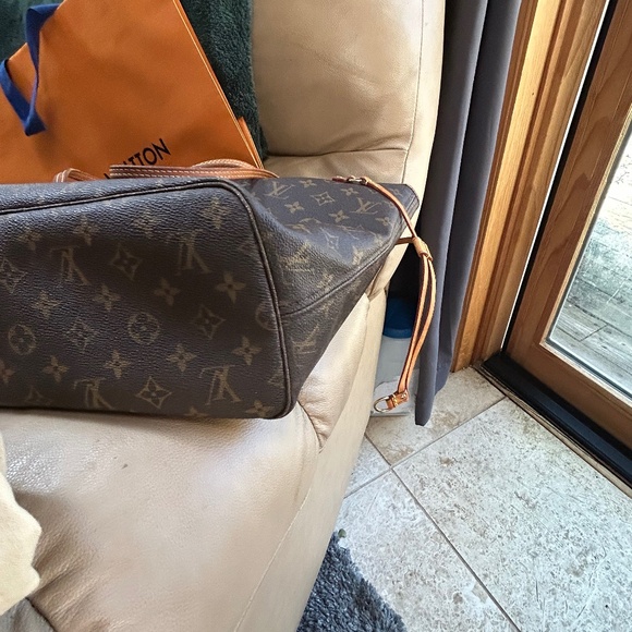 💯% Authentic Louis Vuitton Monogram Neverfull MM Full Set🤎🧡 - Picture 12 of 15